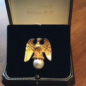 Ann Hand Liberty Eagle Brooche